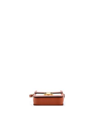 Teen Triomphe Shoulder Bag Canvas with Leather