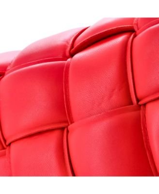 Cassette Crossbody Bag Padded Maxi Intrecciato Leather