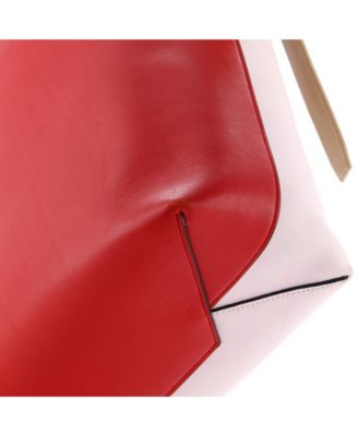 Small Twisted Cabas Tote Calfskin