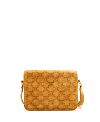 Teen Triomphe Shoulder Bag Triomphe Suede