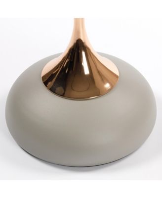 Mermaid Tail Coffee Table - Round Side Table, Modern Metal Pedestal for Living Room and Small Spaces