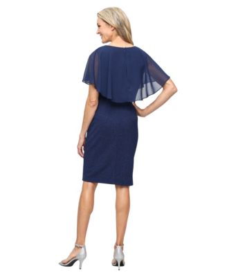 Women's V-Neck Knitted Sheath Dress