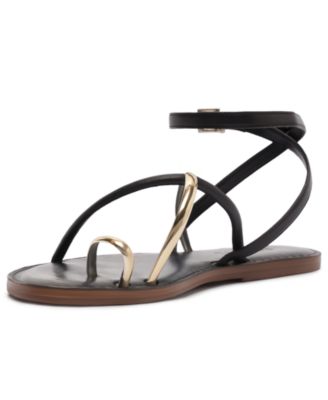 Women's Valeria Round Toe Flat Sandals