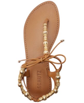 Women's Nia Round Toe Flat Sandals
