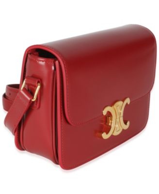 Red Shiny Calfskin Teen Triomphe