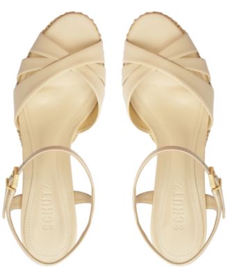 Women's Keefa Raffia Round Toe Sandals