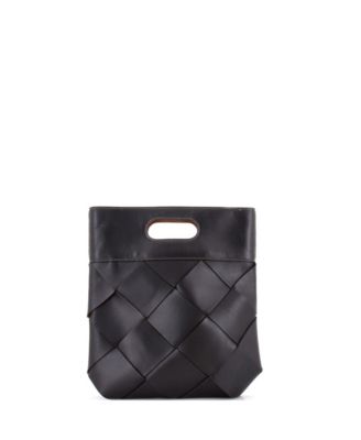 Small Slip Tote Maxi Intrecciato Leather