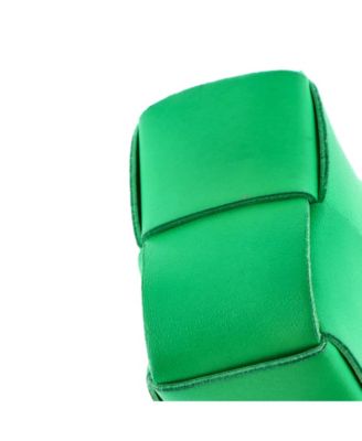 Mini Cassette Phone Holder Crossbody Bag Maxi Intrecciato Leather