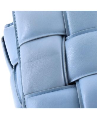 Cassette Crossbody Bag Padded Maxi Intrecciato Leather