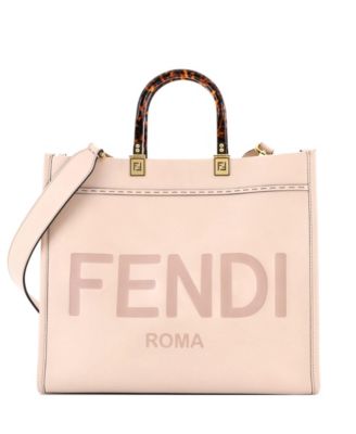 Medium Sunshine Shopper Tote Leather