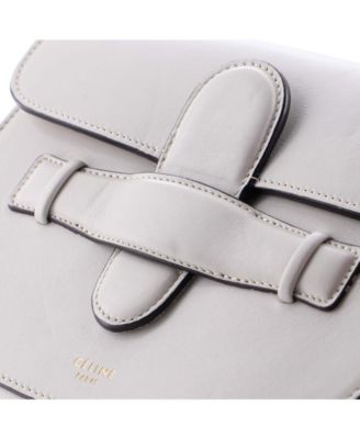 Mini Symmetrical Shoulder Bag Leather