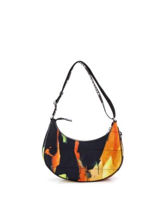 Medium Ava Shoulder Bag Printed Quilted Nylon