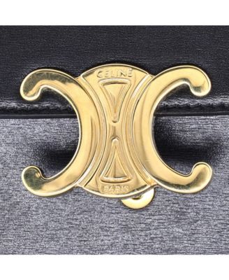 Mini Triomphe Shoulder Bag Smooth Calfskin