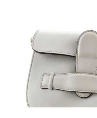 Mini Symmetrical Shoulder Bag Leather