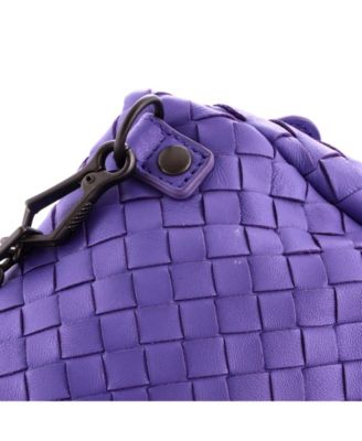 Small Expandable Chain Crossbody Bag Intrecciato Nappa