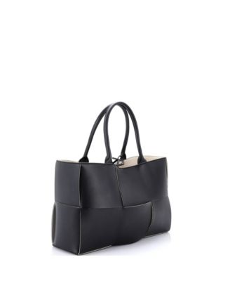Medium Arco Tote Maxi Intrecciato Leather