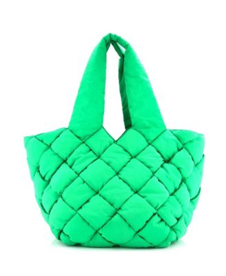 Cassette Paper Tote Intrecciato Nylon