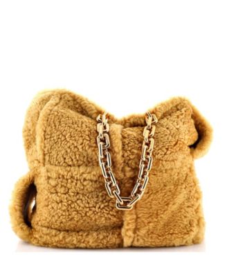 The Chain Tote Intrecciato Shearling