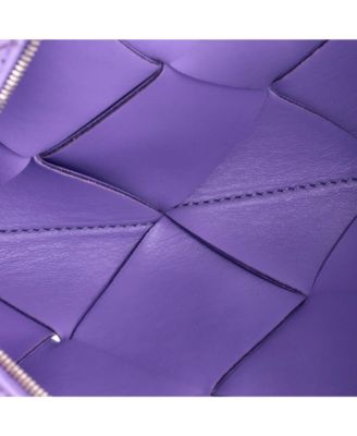 Small Cassette Camera Crossbody Bag Maxi Intrecciato Leather