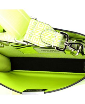 x Marc Jacobs Peekaboo ISeeU XCross Bag Printed Logo Embossed Leather