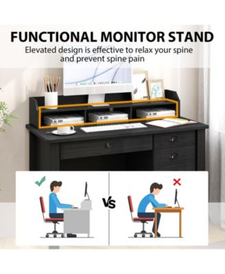 Computer Desk Writing Table Workstation for Home Office