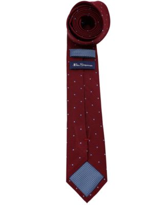 Men's Dotted Slim Tie
