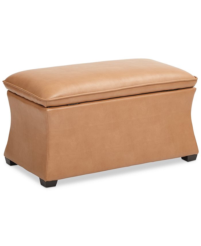 Furniture Raden Storage Ottoman, Quick Ship Macy's