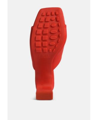 Womens Cannes Slim Block Heel Sandals