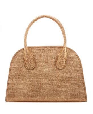 Yorke Metallic Small Satchel Handbag