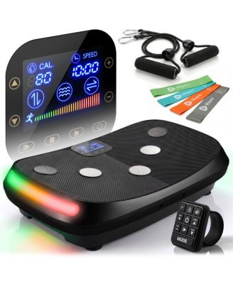 Rumblex 4D Vibration Plate Exercise Machine – Triple Motor Oscillation, Linear & Pulsation for Whole Body Fitness