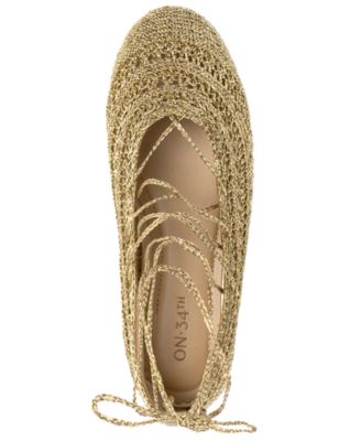 Women's Kassiani Lace-Up Round Toe Flats