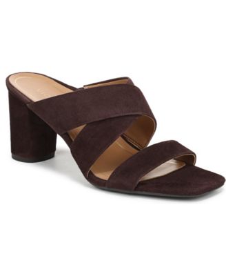 Womens Merlot Slide Sandals