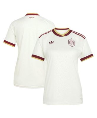 Women's White Spain National Team FIFA X World Cup 2026 Away Replica Jersey
