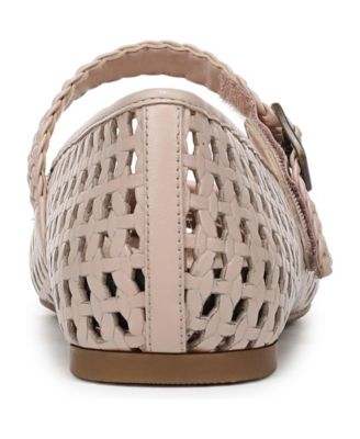 Womens Alameda Woven Mary Jane Flats