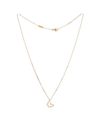 Sweet Alhambra Butterfly Pendant Necklace