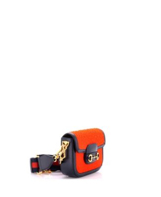 Mini Horsebit 1955 Shoulder Bag Wool