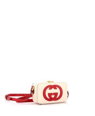 Interlocking G Camera Bag Leather