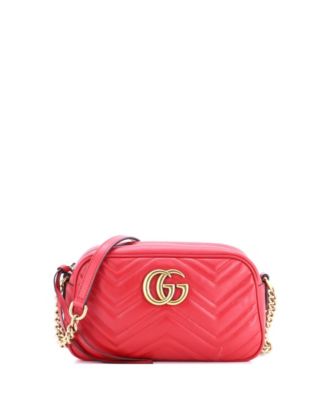 Small GG Marmont Shoulder Bag Matelasse Leather