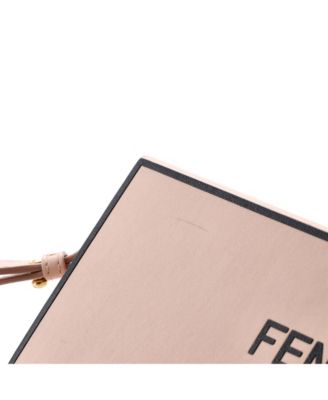 Logo Horizontal Box Crossbody Bag Leather