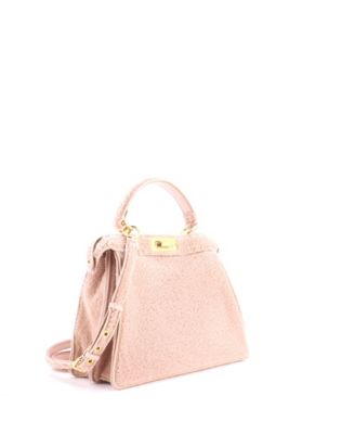 Medium Peekaboo ISeeU Bag Shearling
