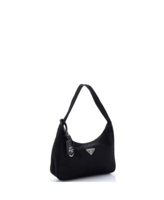 Mini Re-Edition 2000 Hobo Tessuto