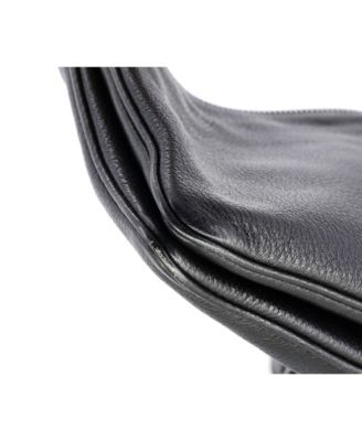 Small Double Zip Crossbody Bag Vitello Daino