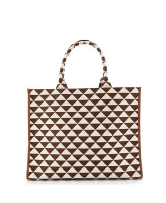 Large Symbole Shopper Tote Jacquard