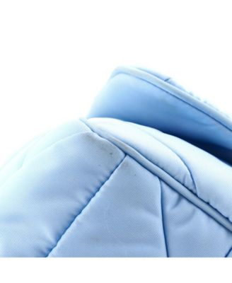 Padded Flap Shoulder Bag Quilted Tessuto