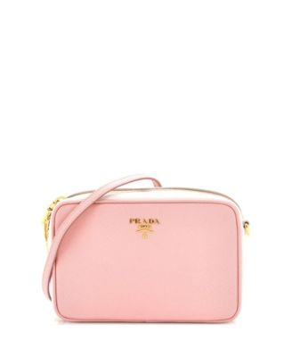 Small Chain Camera Bag Saffiano Leather