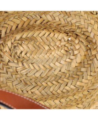 Small Basket Tote Raffia