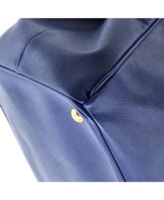 Large Double Zip Lux Tote Saffiano Leather