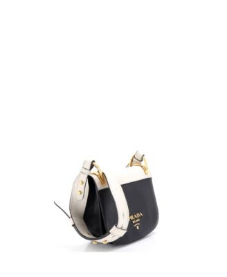 Small Pionniere Saddle Crossbody Bag City Calfskin