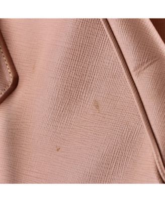 Small Double Zip Lux Tote Saffiano Leather