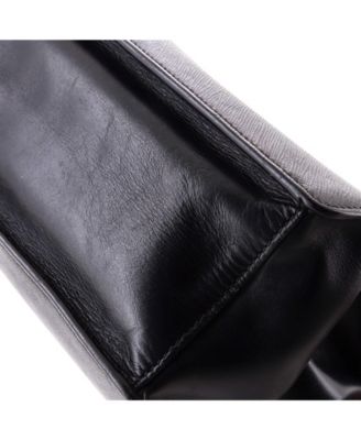 Small Light Frame Shoulder Bag Saffiano Leather